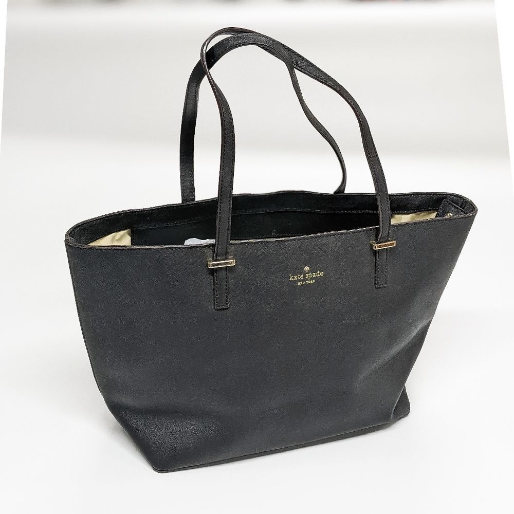 Kate Spade Cedar Street Harmony Black Leather Tote